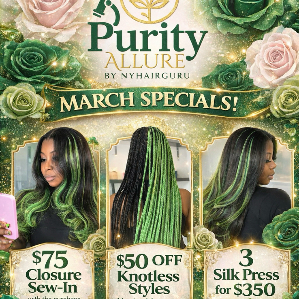 March Silkpress deal at IamNyGuru in lackawanna, NY