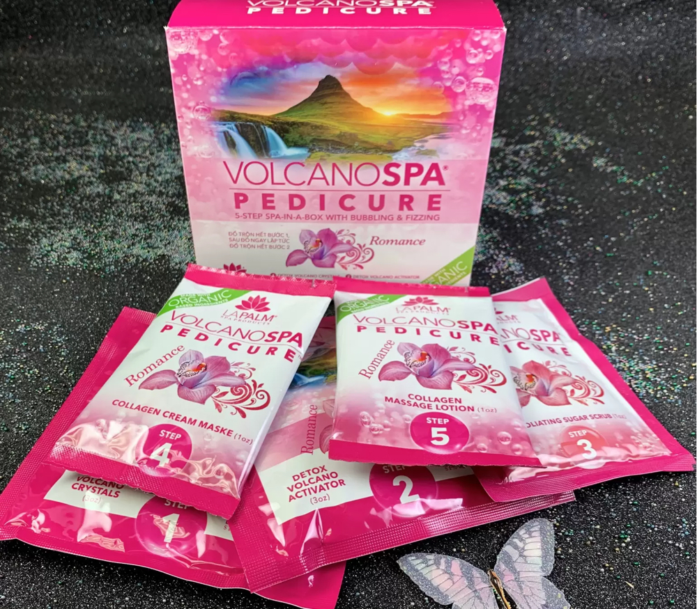 VIP Volcano Pedi w/ Gel Polish