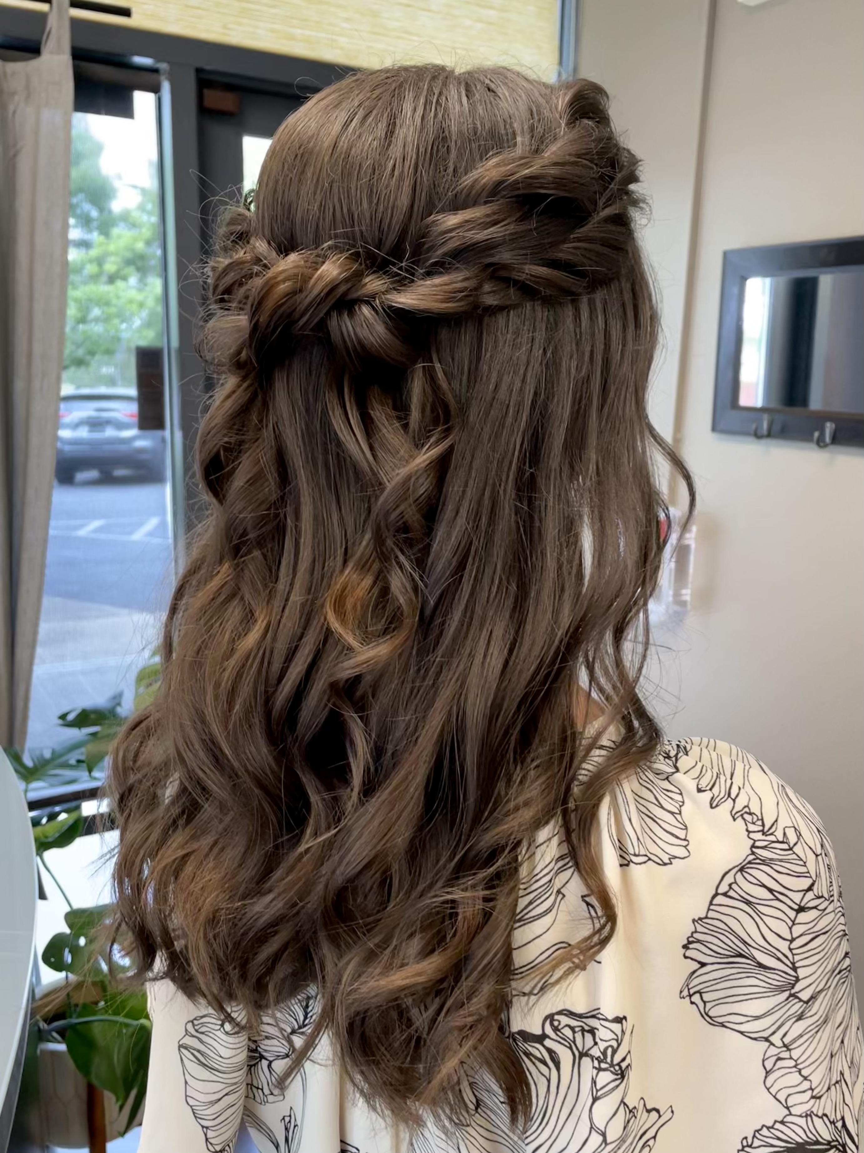 On Location Updo Style
