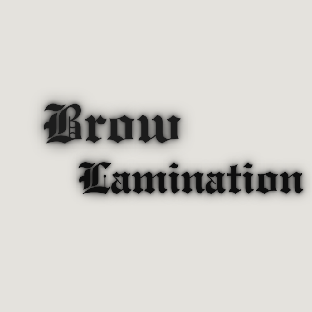 Brow Lamination