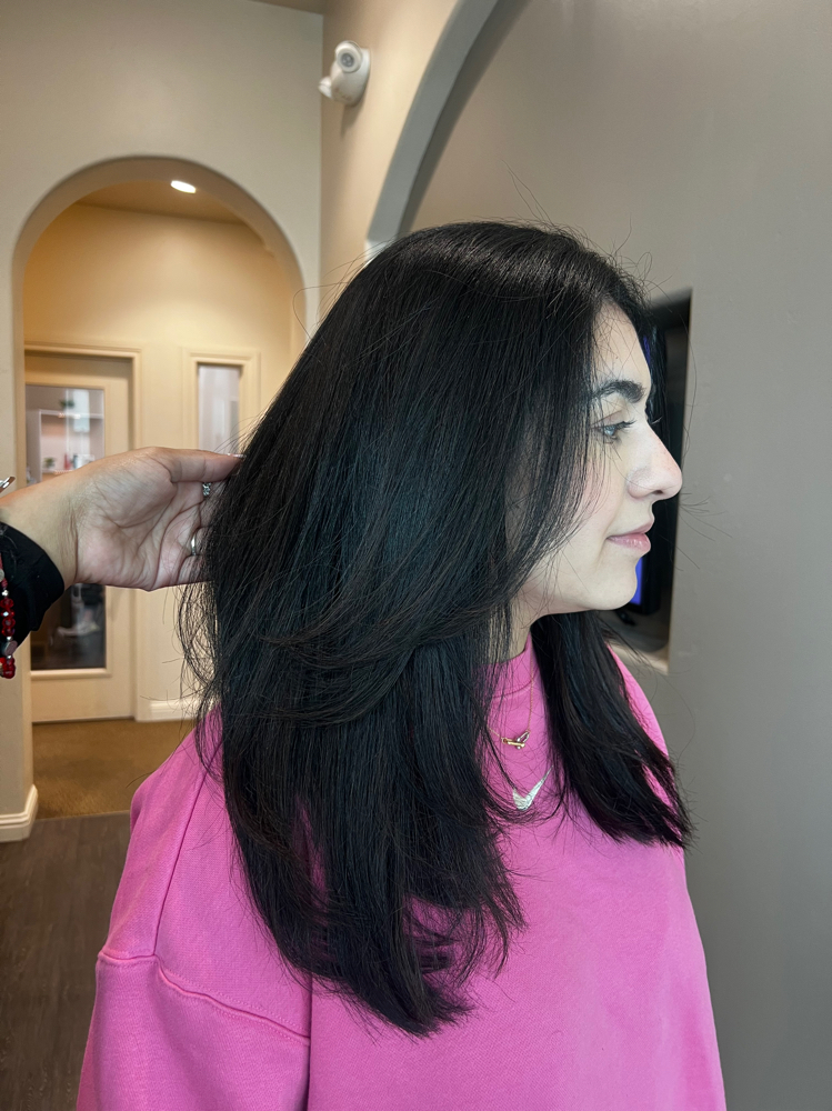 Root Touch With Haircut