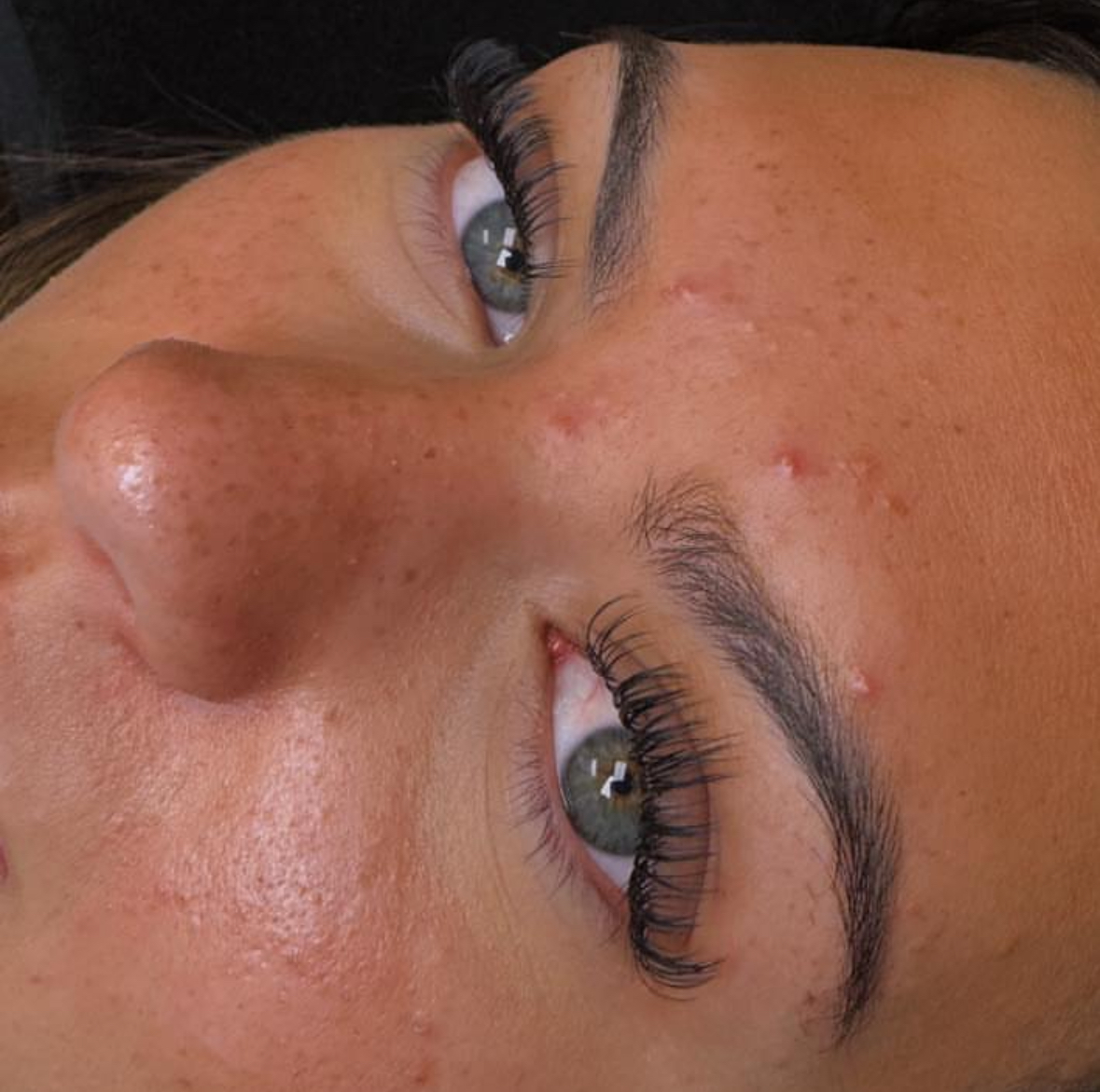 Wet Lash Set at Precision Salon and Spa in Cedar Falls, IA