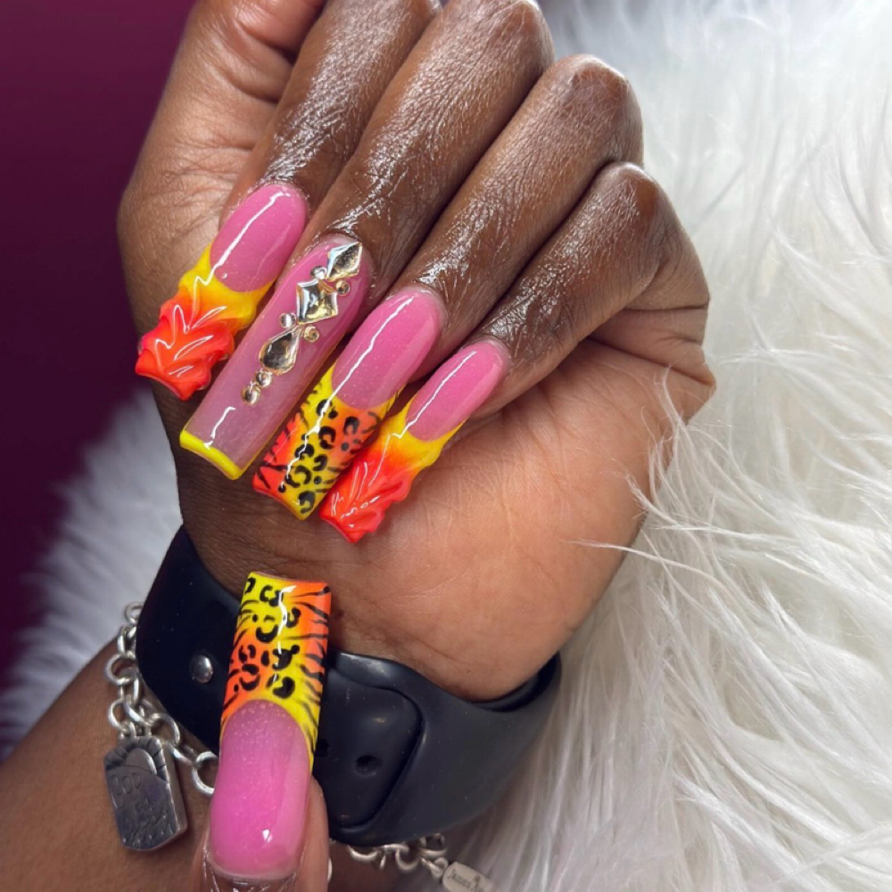 X-long Acrylic Set at Nailz.By.Nanni in Bryan, TX