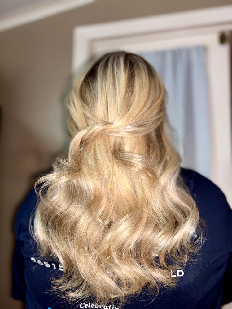 full highlight at hairby.Nicole in Shenandoah, TX