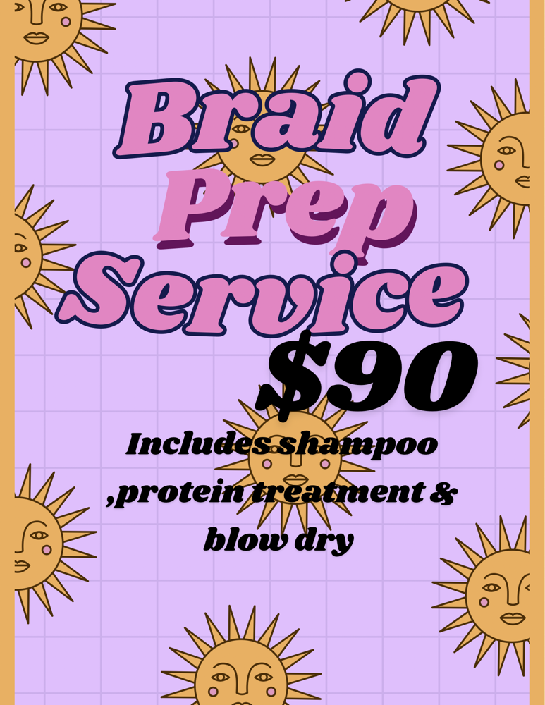 Braid Prep Service