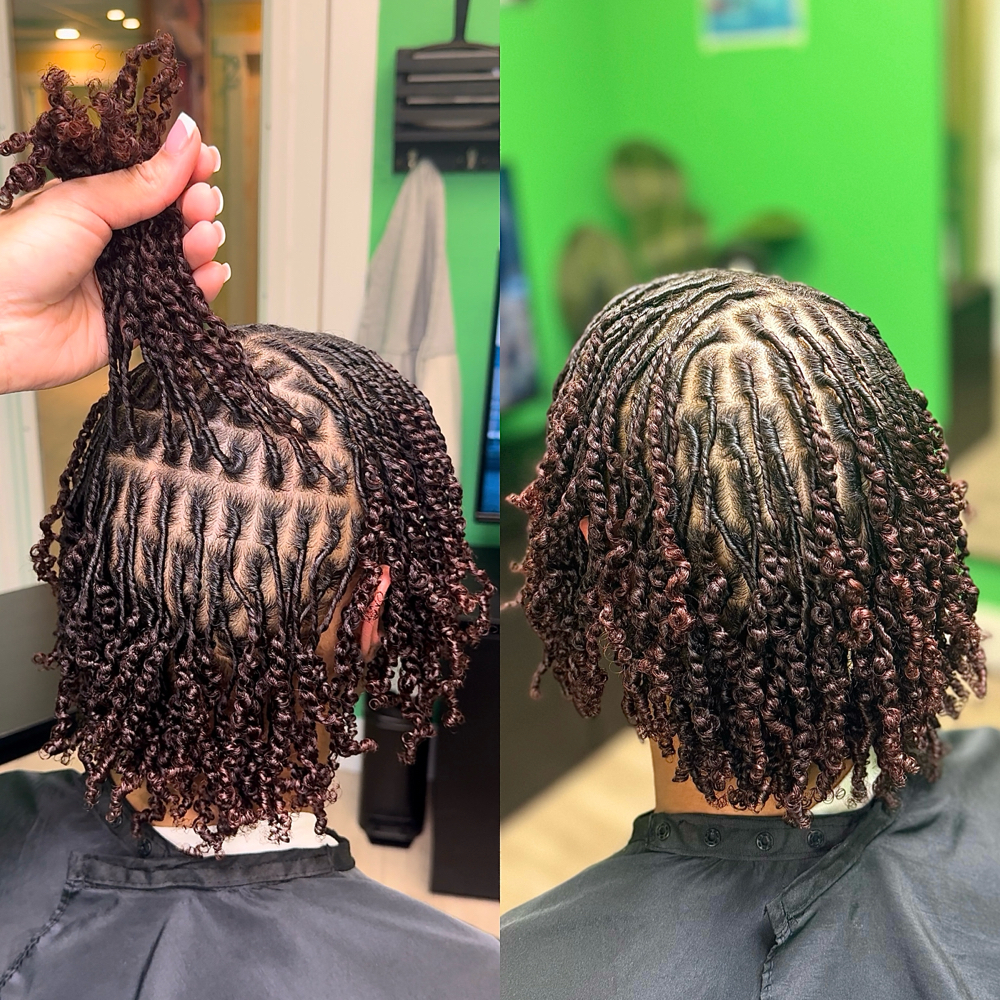 Two Strand Twist Starter Locs