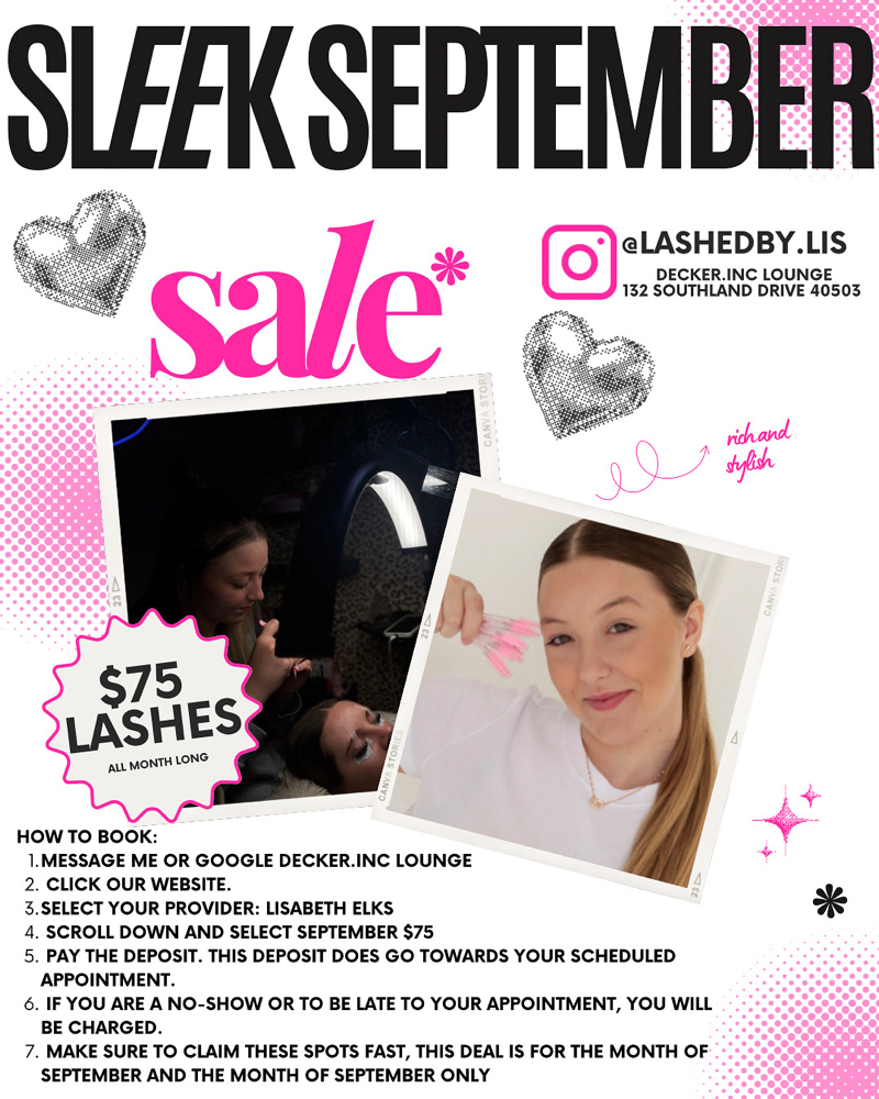 SEPTEMBER FILL IN DEAL 💗