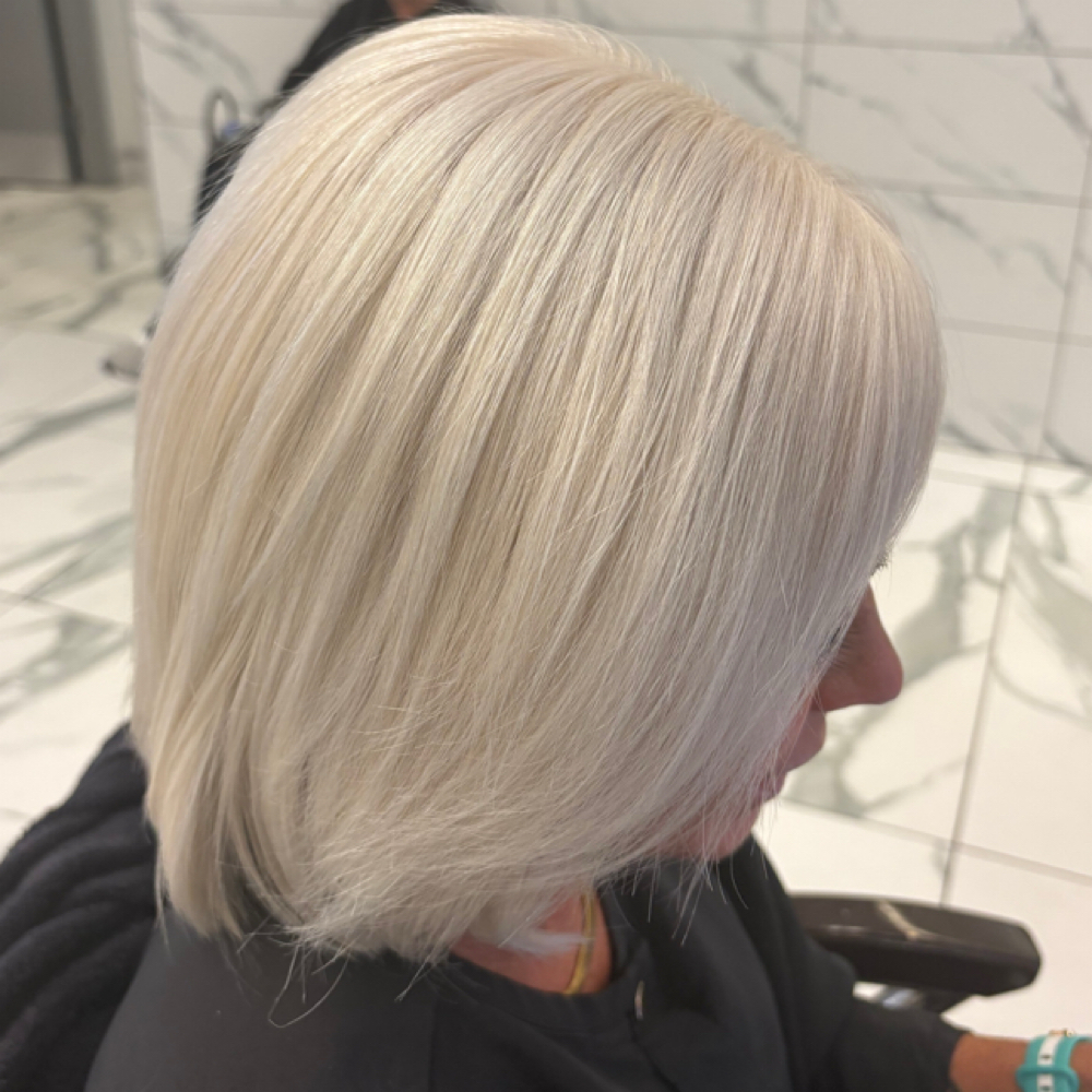 Bleach N Tone Retouch at Julia McFarland Hair in Marietta, GA