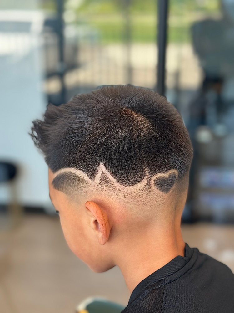 Hair Design/Free Style Design/lines