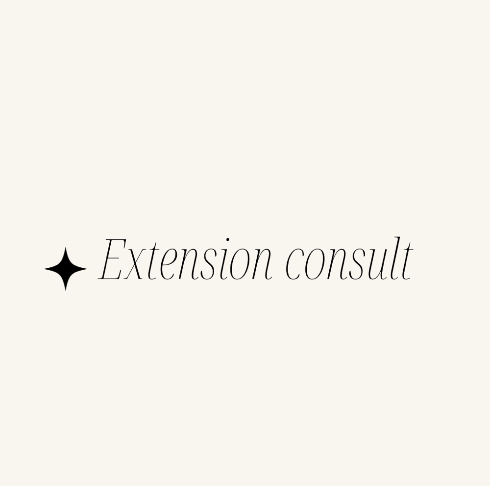Extension Consultation
