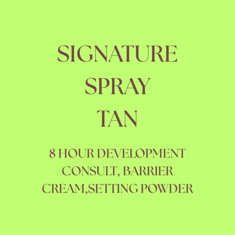 Signature Tan In-Studio at Airbrushing by Ashley in Oklahoma City, OK