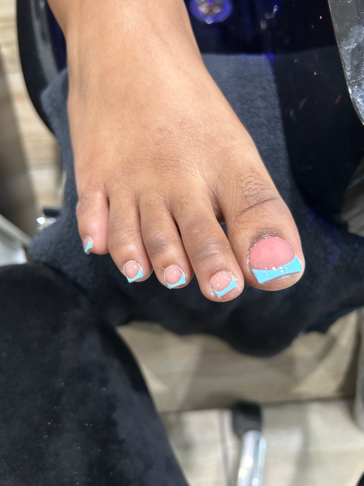 French Tip (ALL Toes)