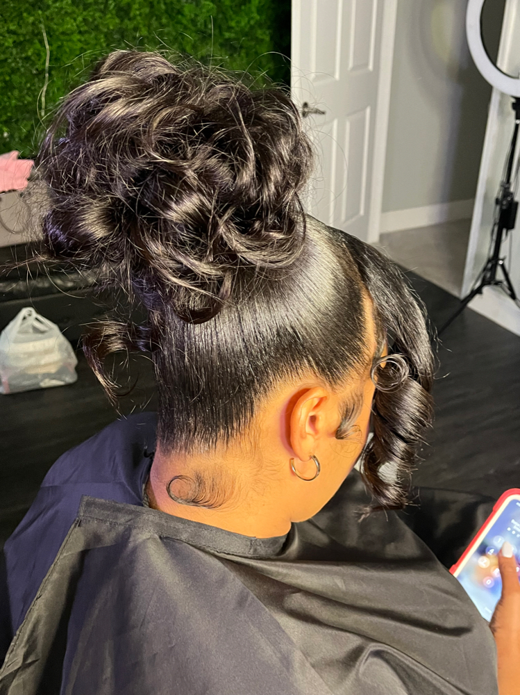 Ponytail( No swoop) Bundle Or Braid