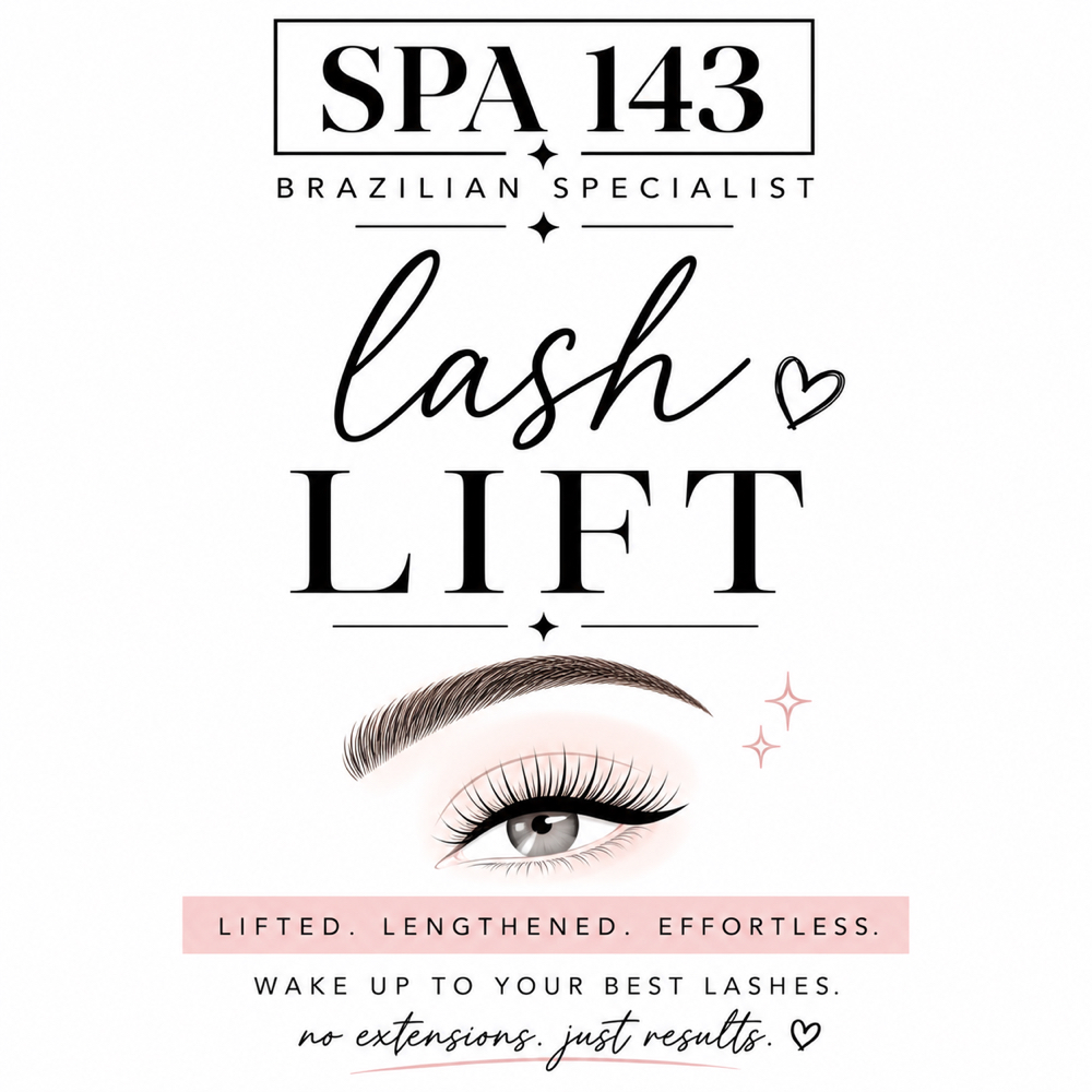 Lash lift at Spa 143 Sola Salon in Rochester, MN
