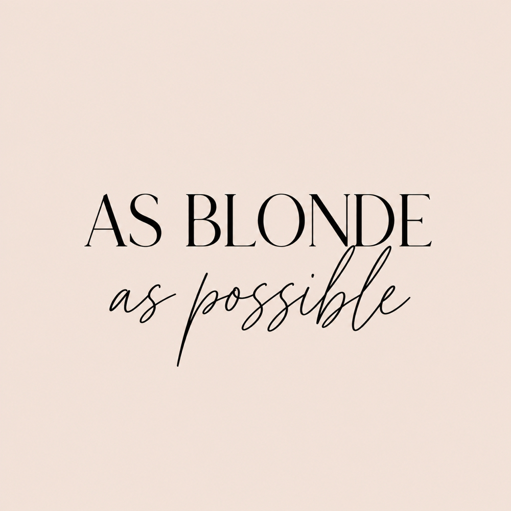 AS BLONDE AS POSSIBLE at Hair By Mariah Ashley in Wyandotte, MI, MI