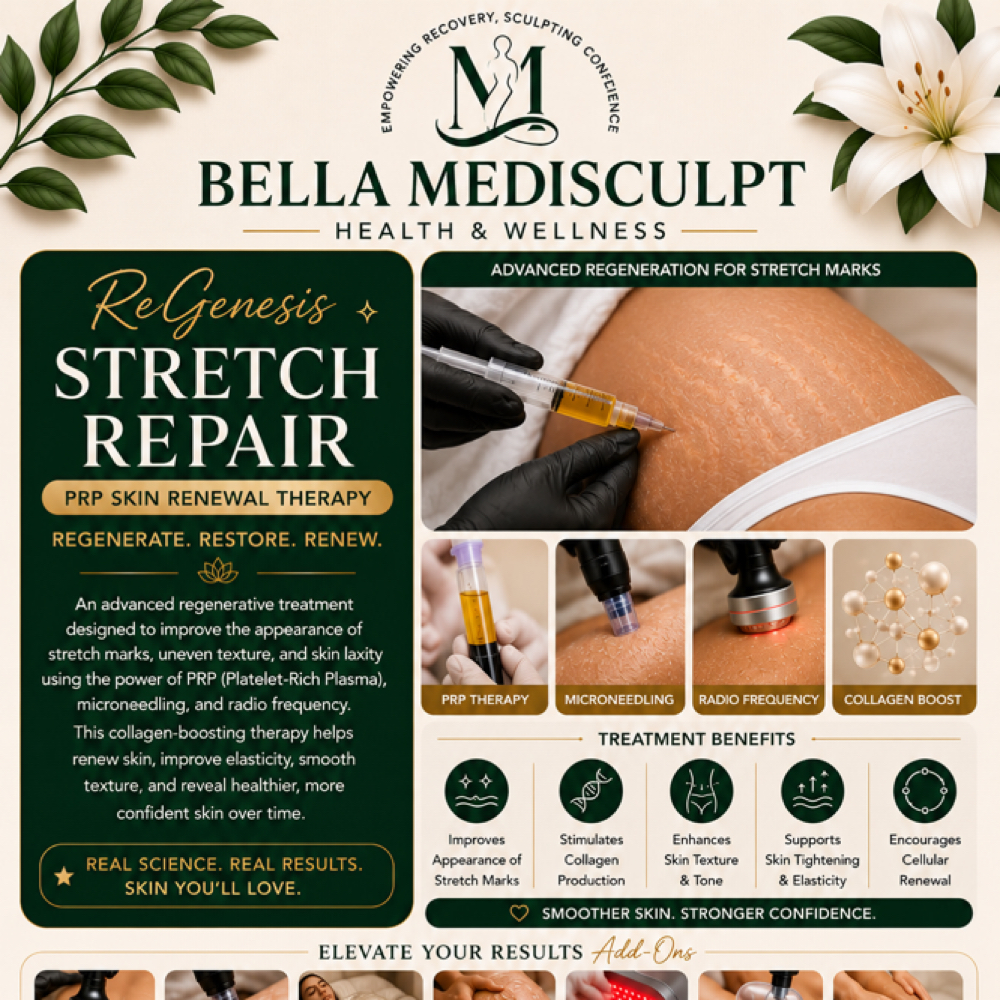 ReGenesis Stretch Repair at Bella Medisculpt Health & Wellness in Tempe, AZ