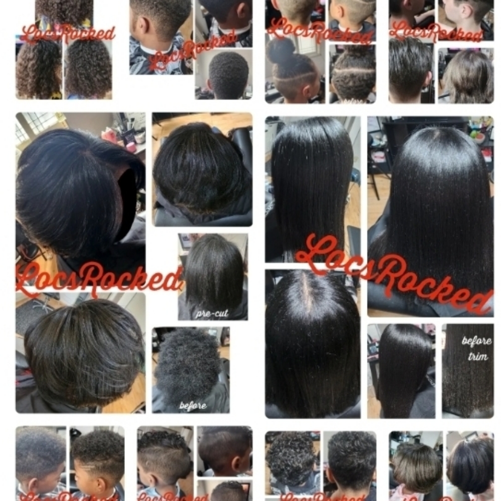Haircut (Basic men's cut, women's one layer cut/trim) at LocsRocked in Killeen, TX
