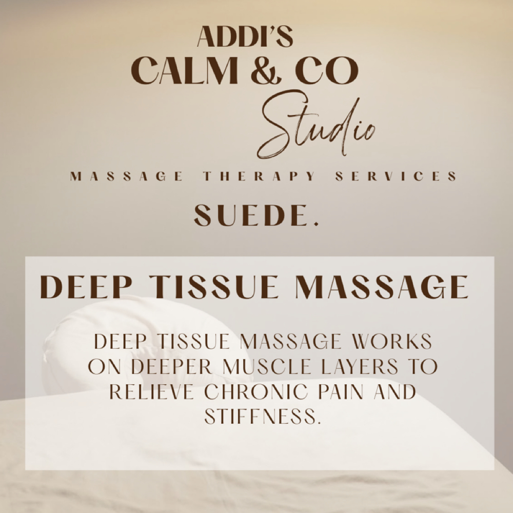 Deep Tissue Massage at Calm & Co in Newcastle, OK