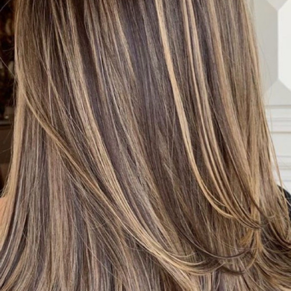 Base Touch Up + Full Foil at A | G Artistry Hair + Bridal in Glen Ellyn, IL