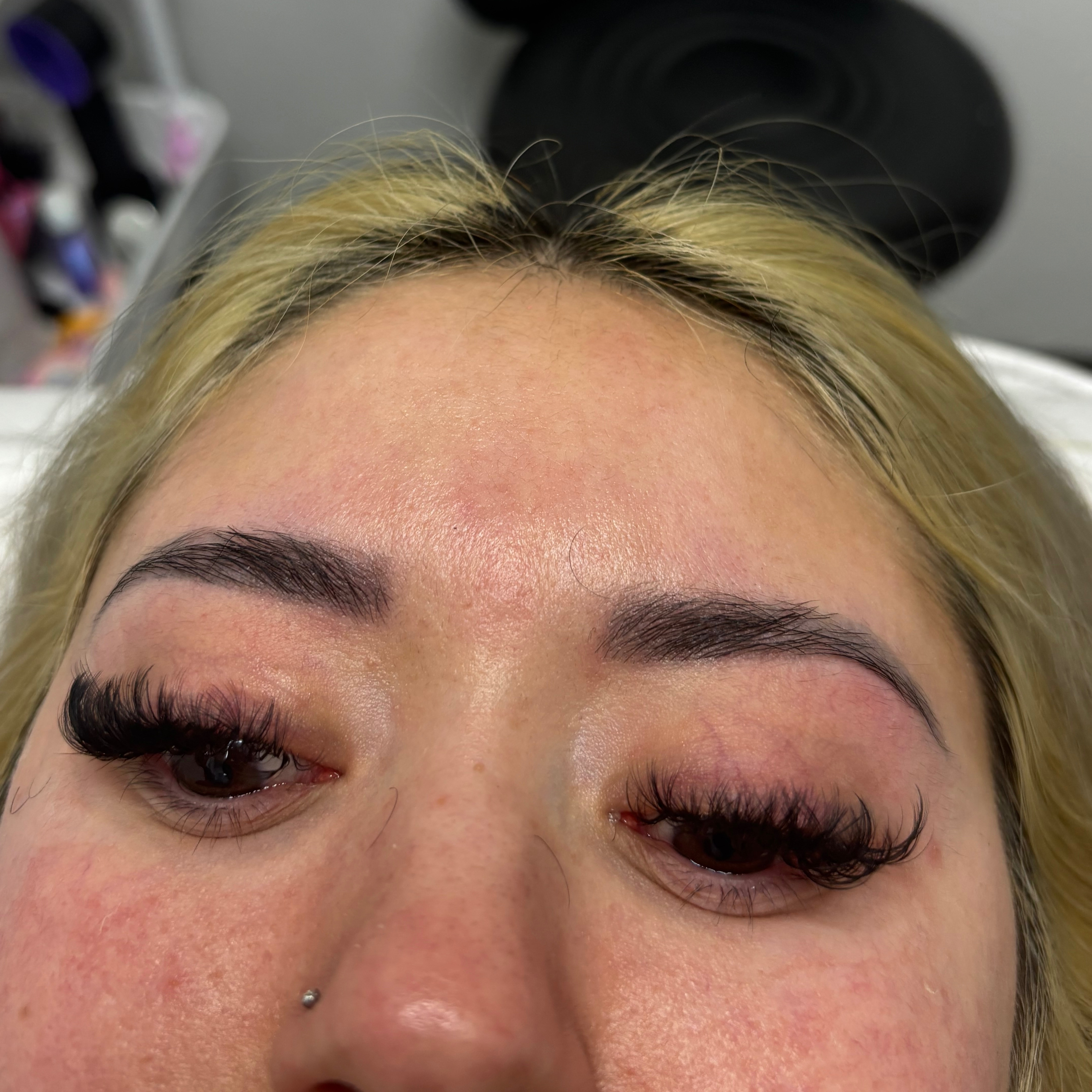 Vixen Volume Lash Set at js beauty bar in oklahoma city, OK