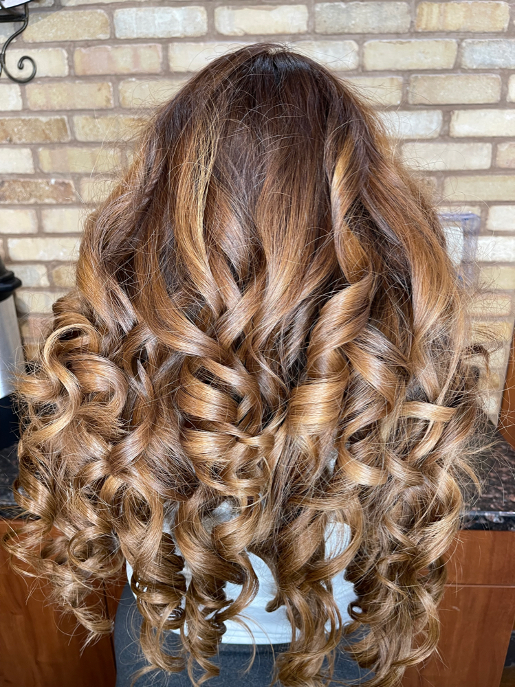 Custom Color Ombre And Extensions