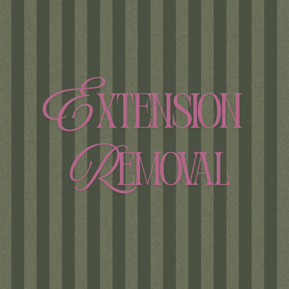 Handtied Extension Removal at The Glamour Collective in Spokane Valley, WA