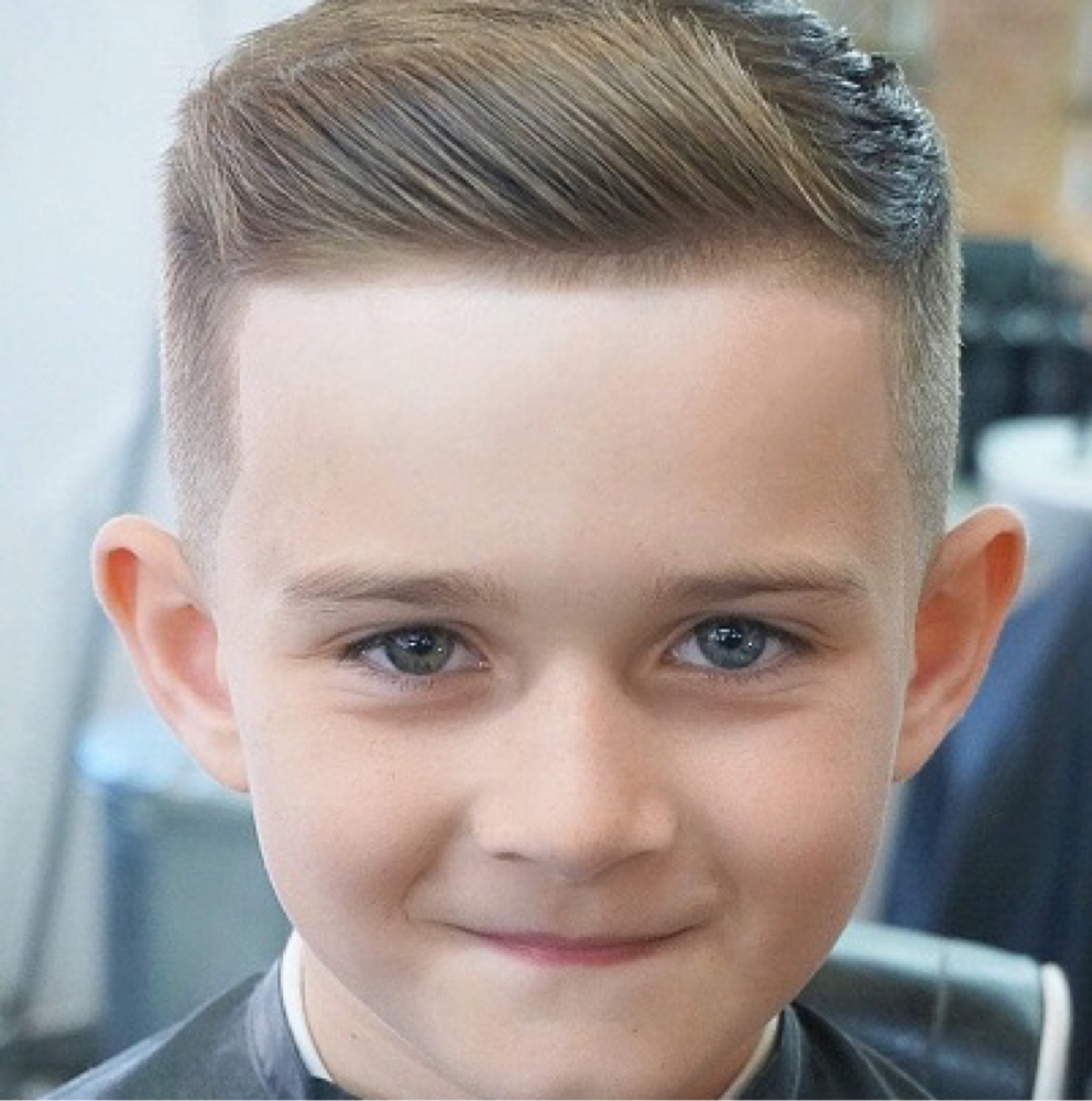 REGULAR BOY HAIR CUT at International Unisex Salon in Mahopac, NY