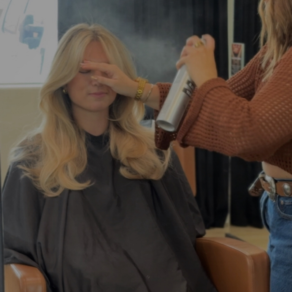 Lux Blowout at Salt Hair Co in Temple, TX