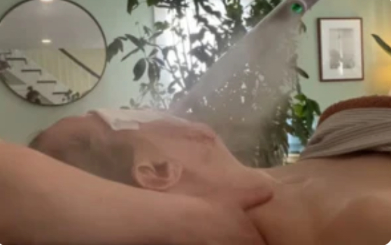 Decollete, Neck, Shoulder Massage