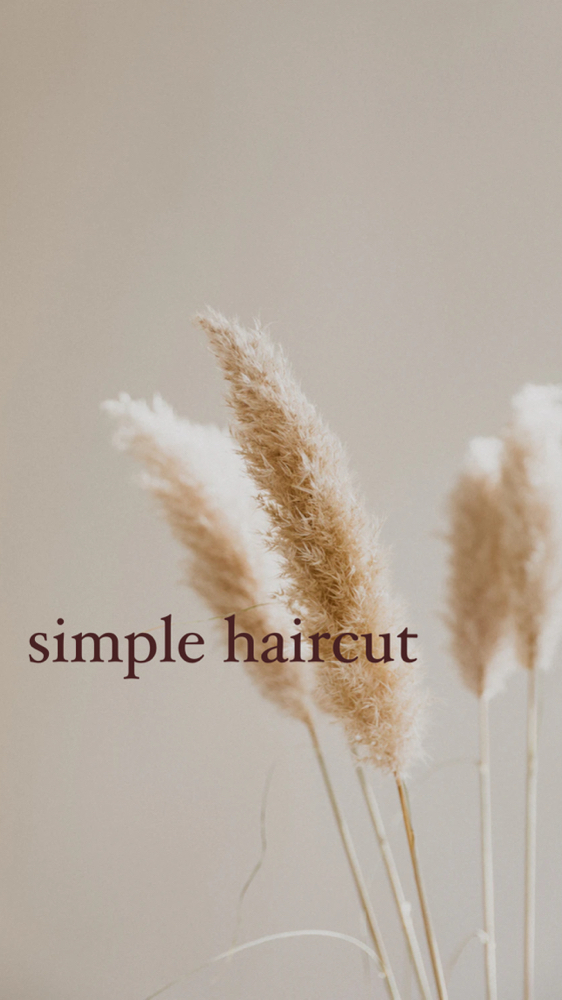 Simple Haircut
