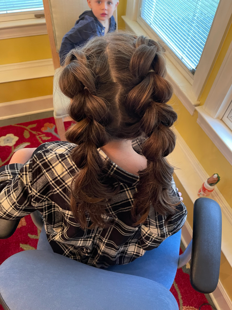 Flower Girl Hair