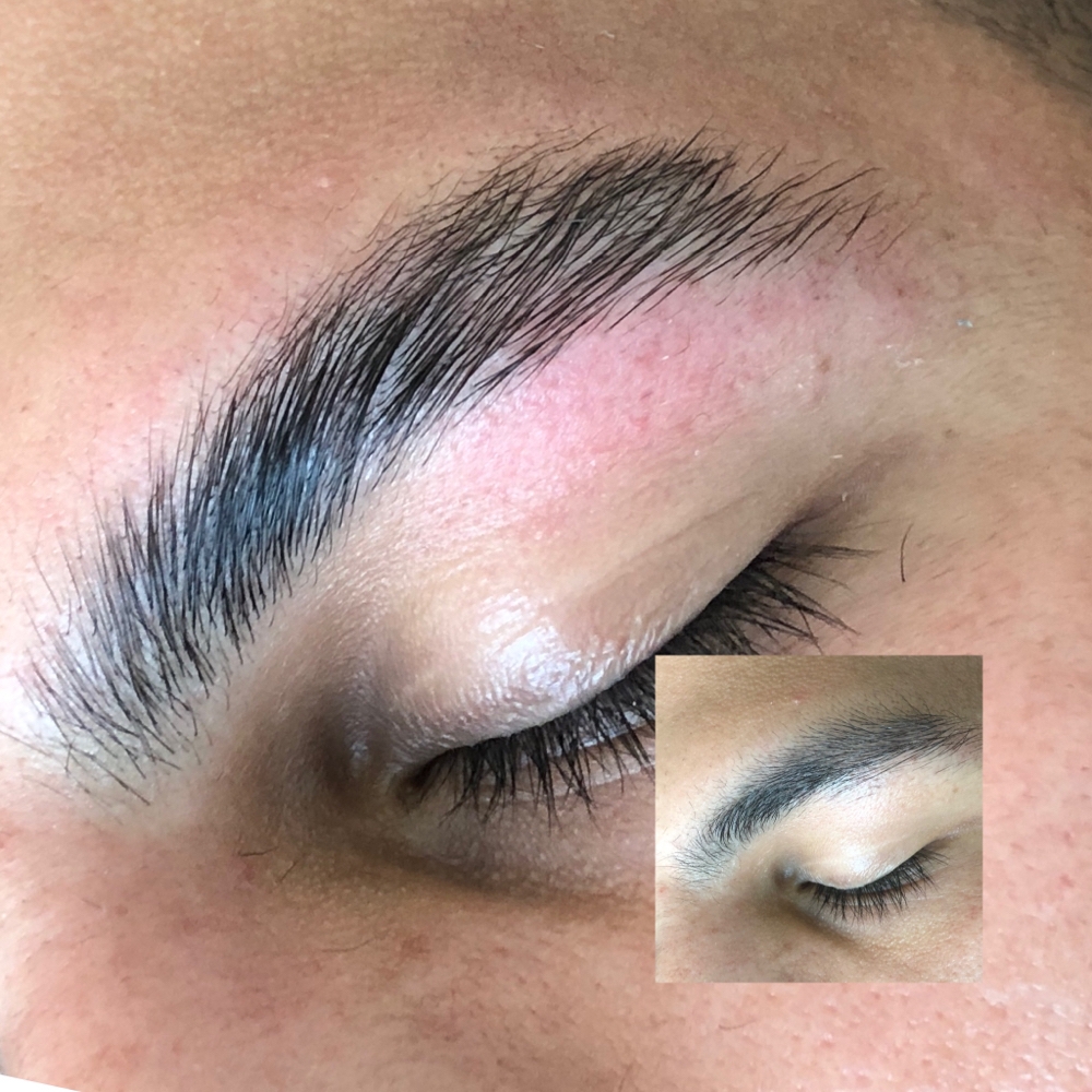 Lamination + Wax at The Tailored Arch in Duncanville, TX