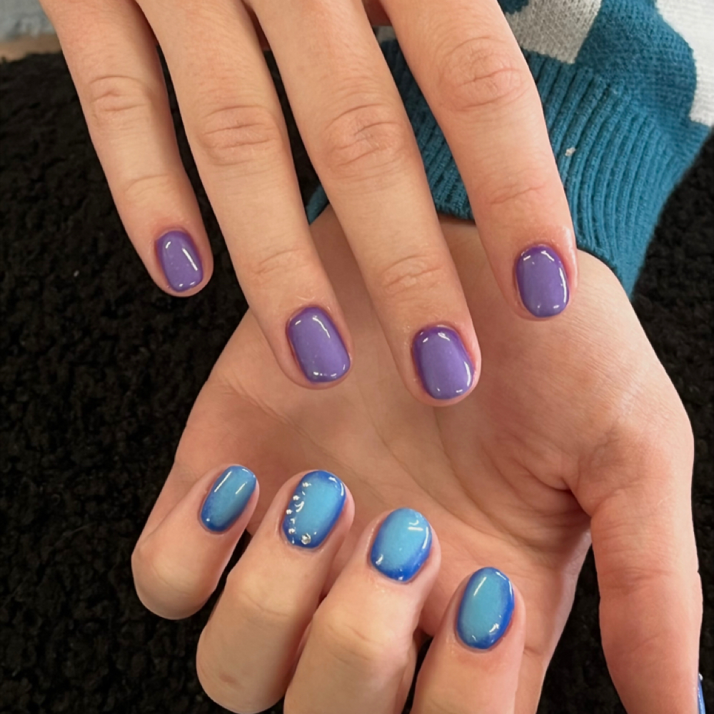 Gel manicure at C&B SALON CO LLC in Lamar, MO