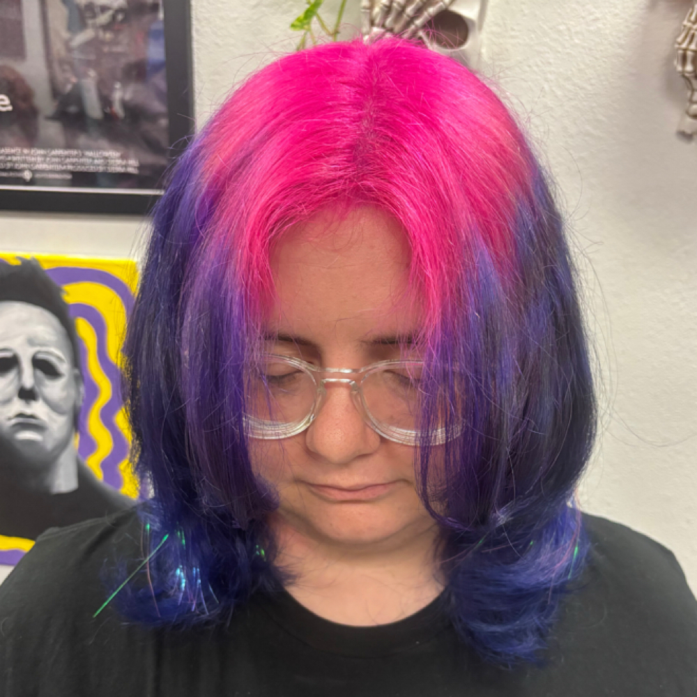 Hair Tinsel at Looks That Kill Salon in Houston, TX