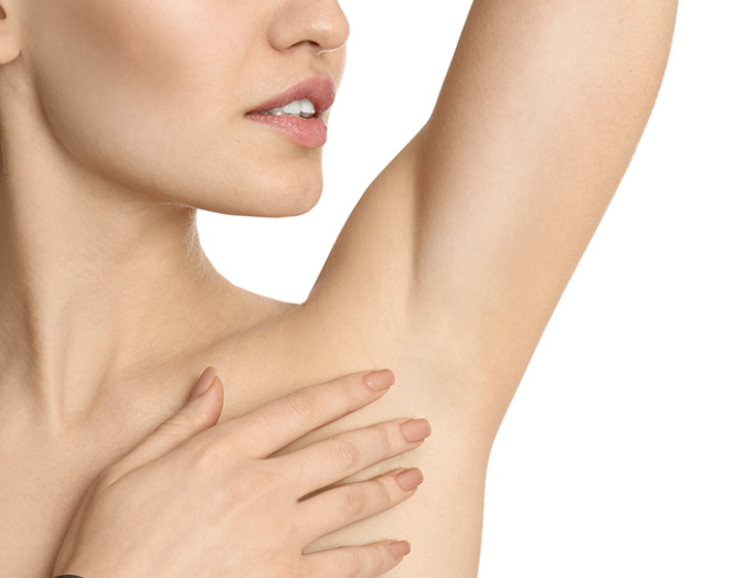 Underarm Glo2Facial