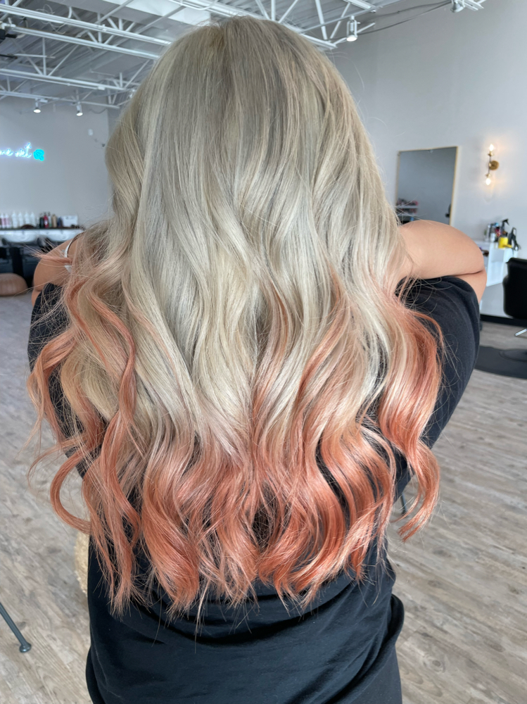 Full Blonde Medium Length