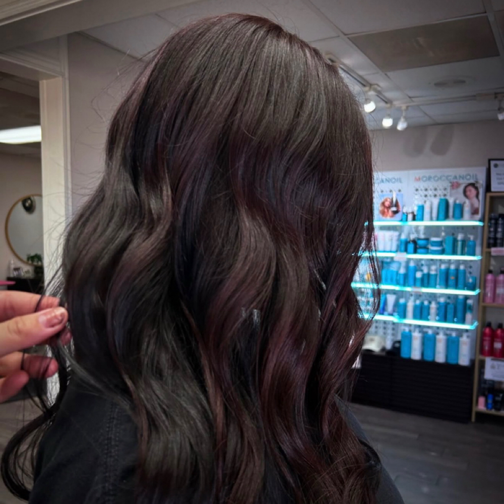 Solid Color Retouch at Rustic Roots Salon + Spa in Hesperia, CA
