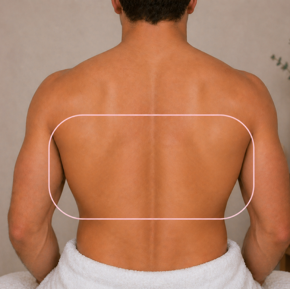 Mid Back at Bare Glow Studio in Chelsea, MI