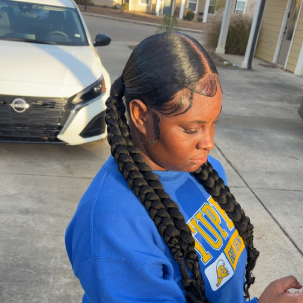 Sleek Ponytail at Keys Beauty in Tupelo, MS