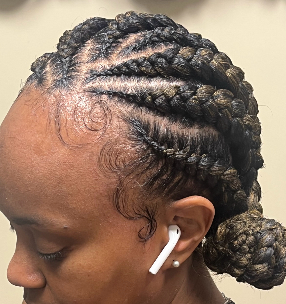 Feed-In Cornrow  Braids