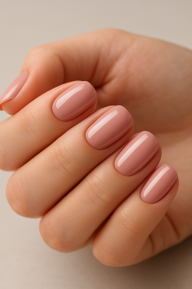 Rubber Base Gel Manicure