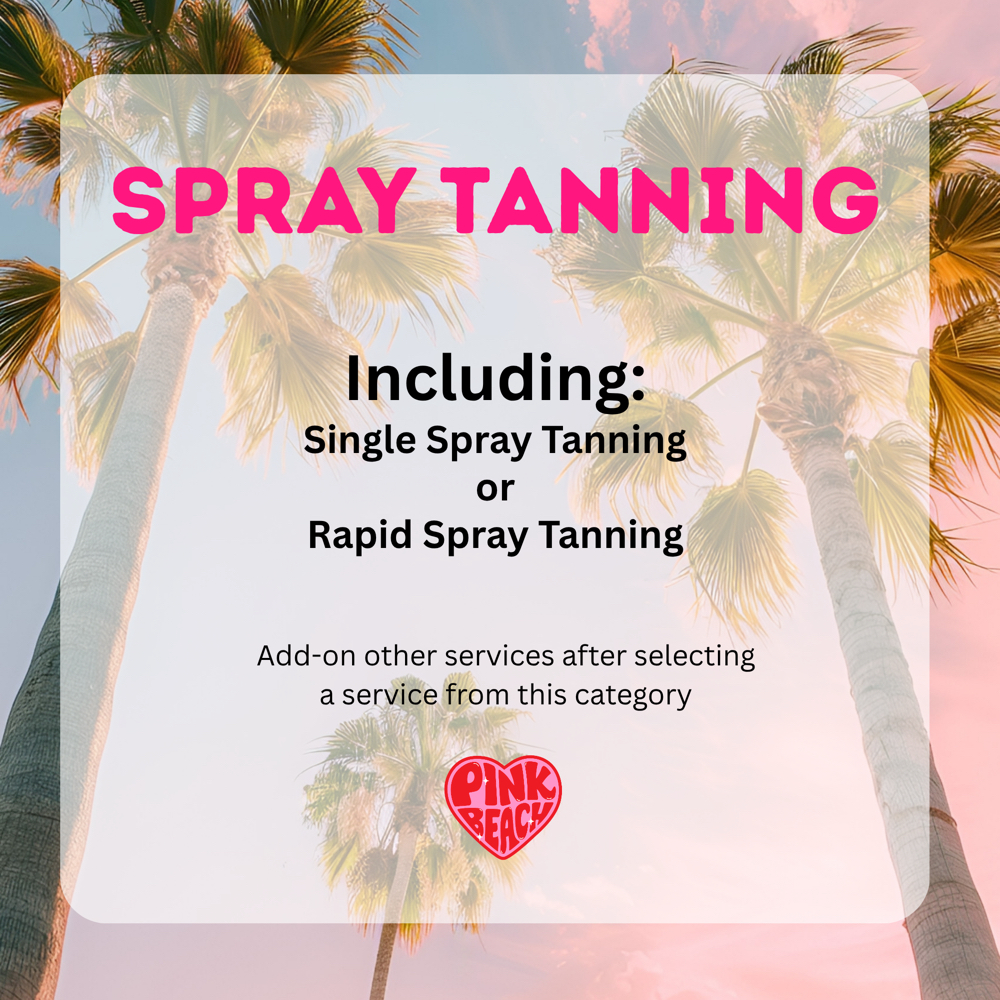 Spray Tanning at Pink Beach in Adrian, MI