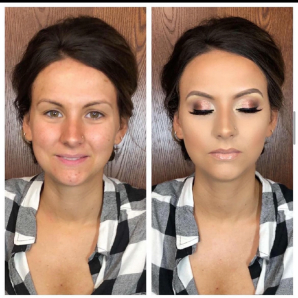 Glam Makeup at IV_BeautyBar in Cookeville, TN