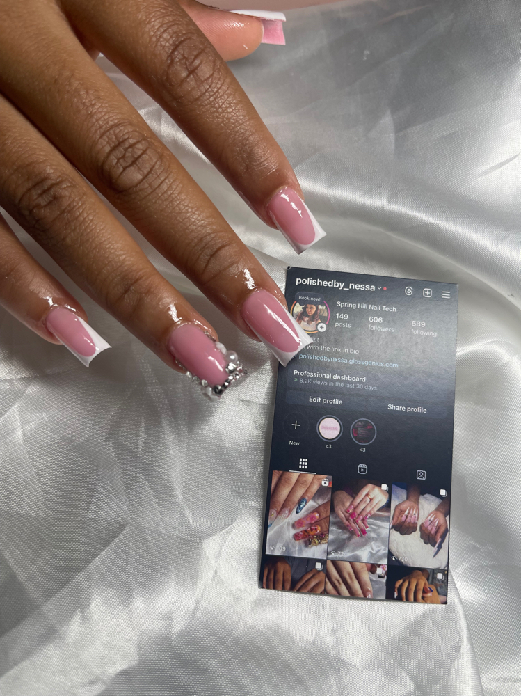 Gel X Base at Polishedbynessa in Port Richey, FL