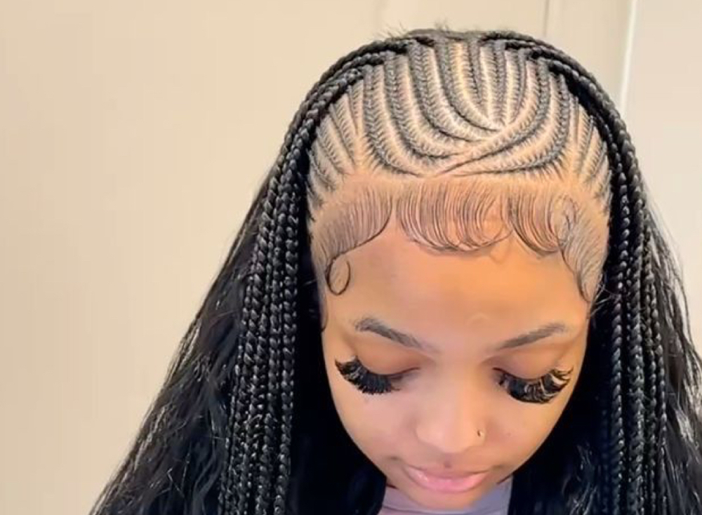 HALF BRAIDS