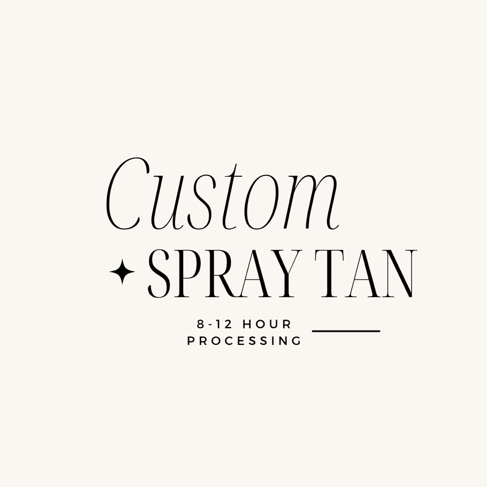 Custom Spray Tan