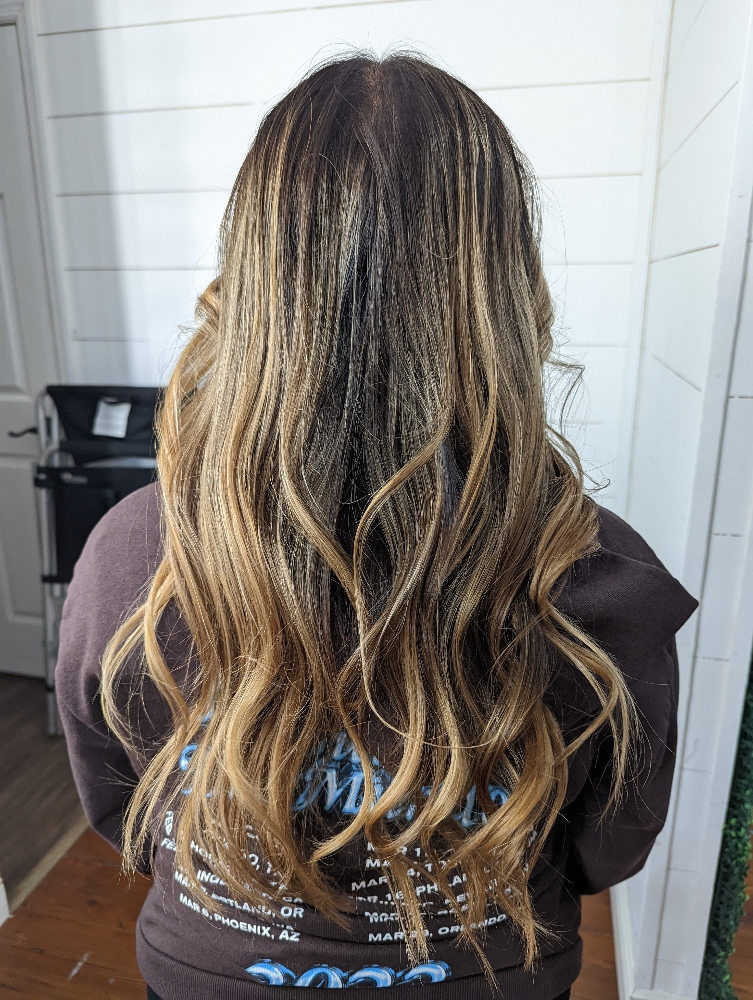 Partial Custom Blonding