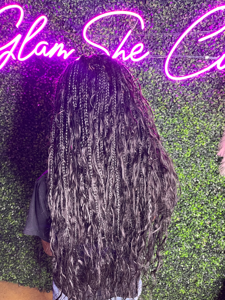 Medium Boho Knotless