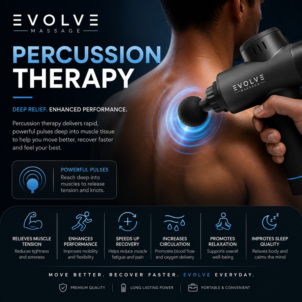Percission Therapy at Evolve Massage Therapy & Spa in Richmond, KY
