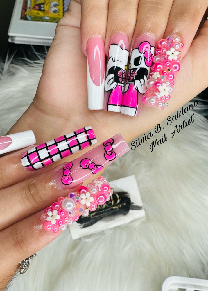 Bling Nail / Charms / FreeHand